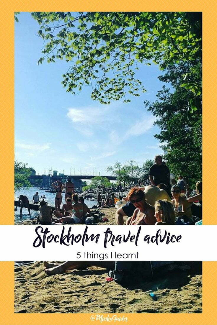 Stockholm travel advice @minkaguides