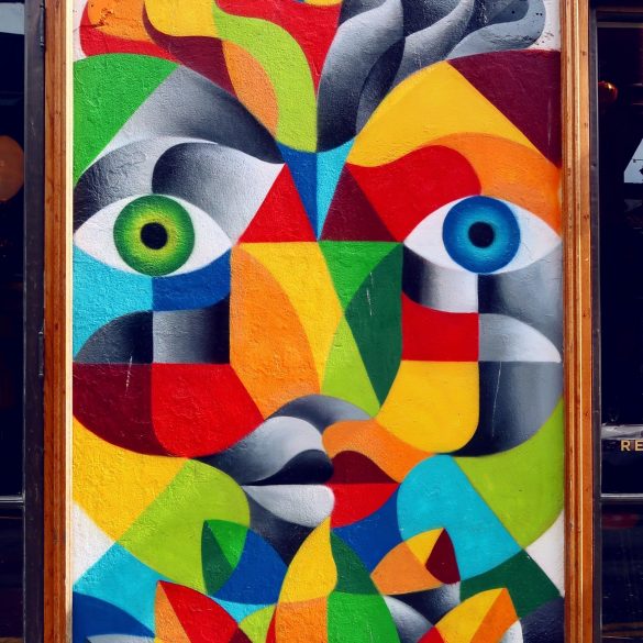 Dublin street art @minkaguides Frury Buildings