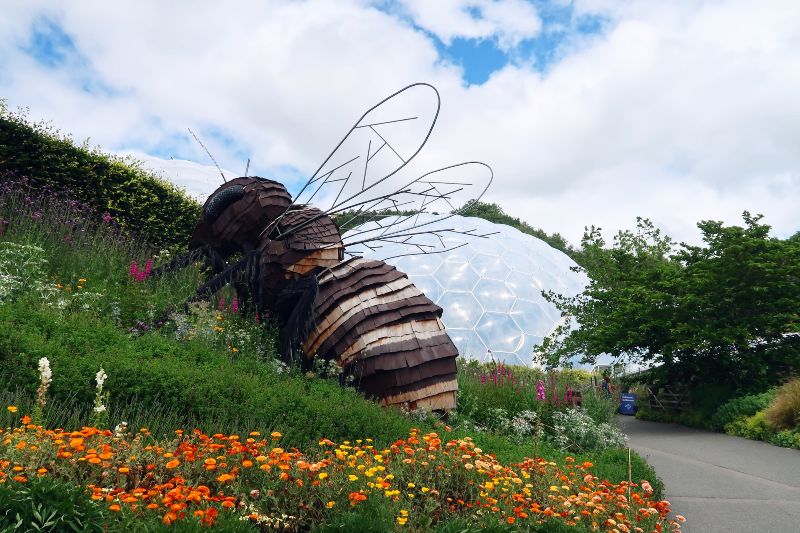 Cornwall itinerary - Eden Project bee biome CREDIT Minka Guides