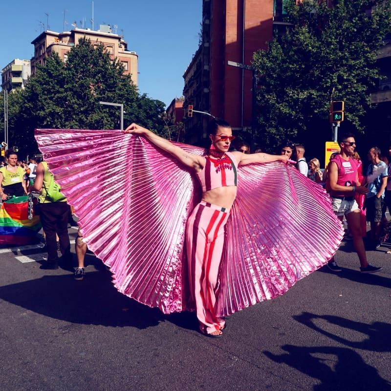 Barcelona Pride 2018 Miss Bambi CREDIT Minka Guides