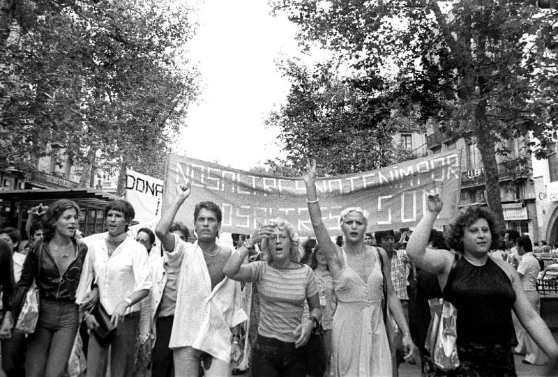 Barcelona Pride first Barcelona Pride march June 26 1977 CREDIT Colita Isabel Steva i Hernández