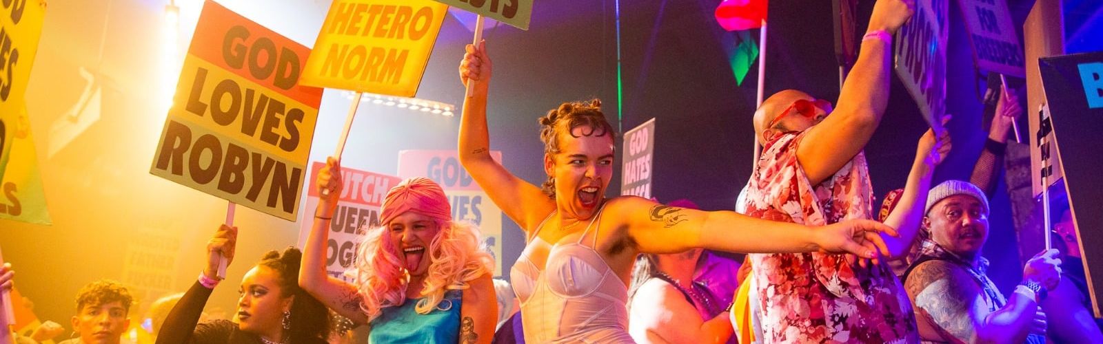 UK queer hubs LGBT events Homobloc 2019 in Manchester HERO. CREDIT Jody Hartley